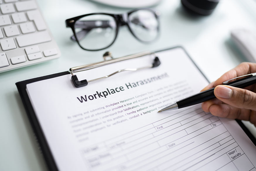 Workplace Harassment form